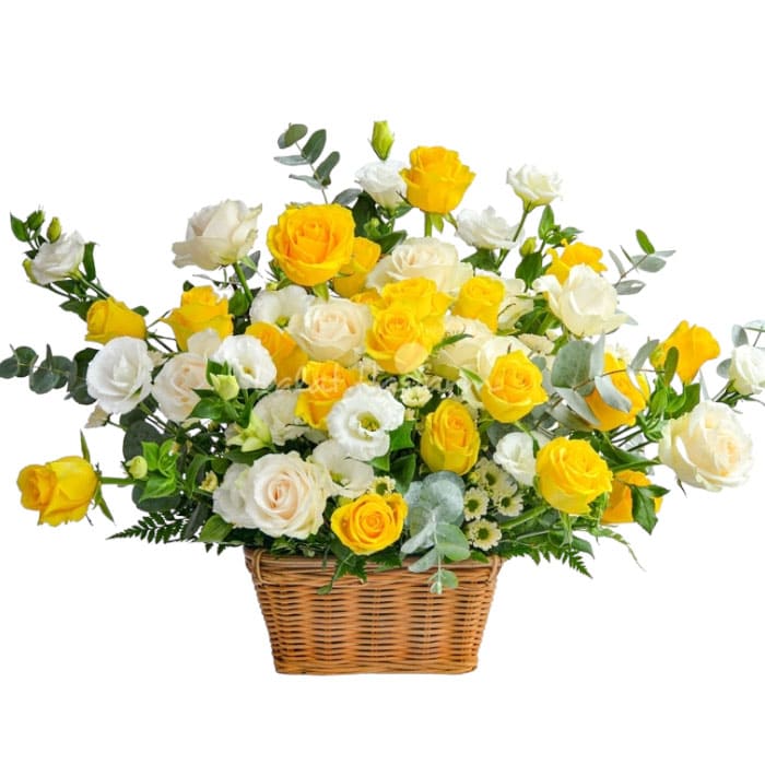 Giỏ Hoa Đẹp 98