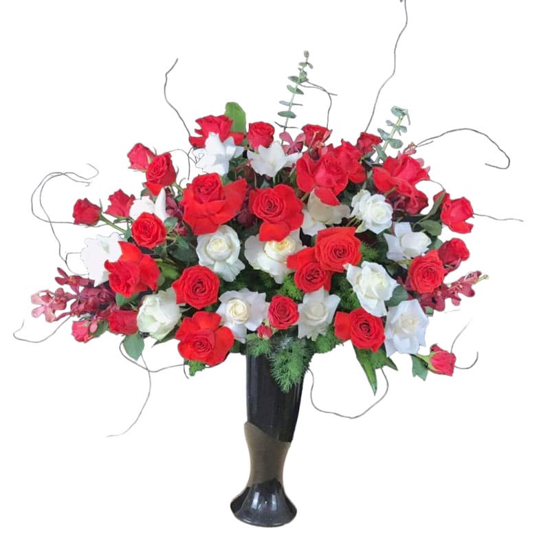 Lẵng Hoa Đẹp 117