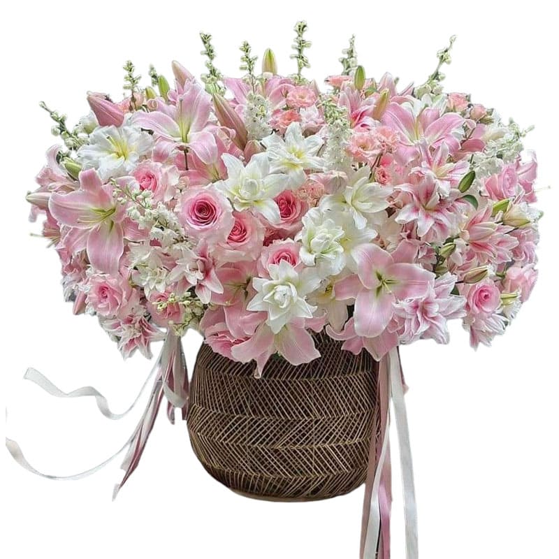 Lẵng Hoa Đẹp 151