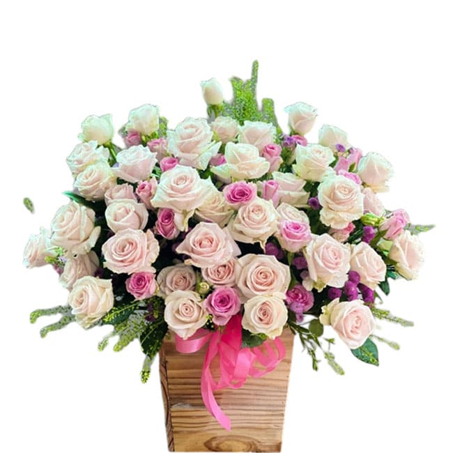 Lẵng Hoa Đẹp 187