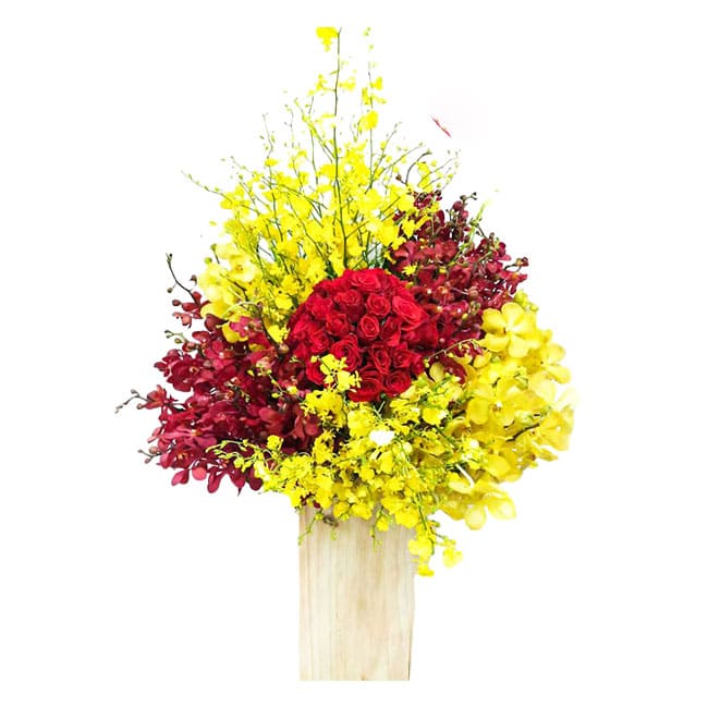 Lẵng Hoa Đẹp 206