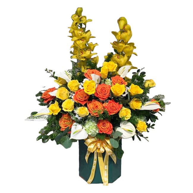 Lẵng Hoa Đẹp 207