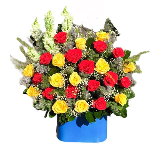 Lẵng Hoa Đẹp 208