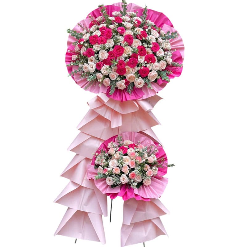 Kệ Hoa Chúc Mừng 111