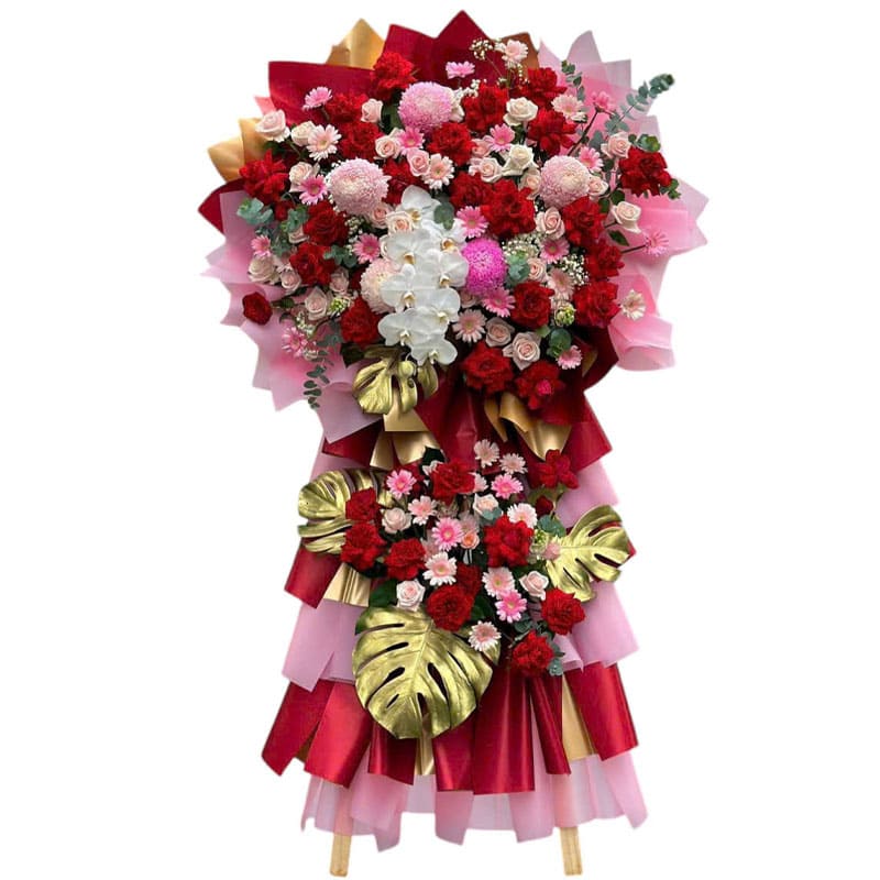 Kệ Hoa Chúc Mừng 123
