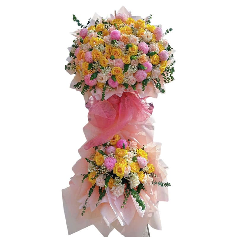 Kệ Hoa Chúc Mừng 86