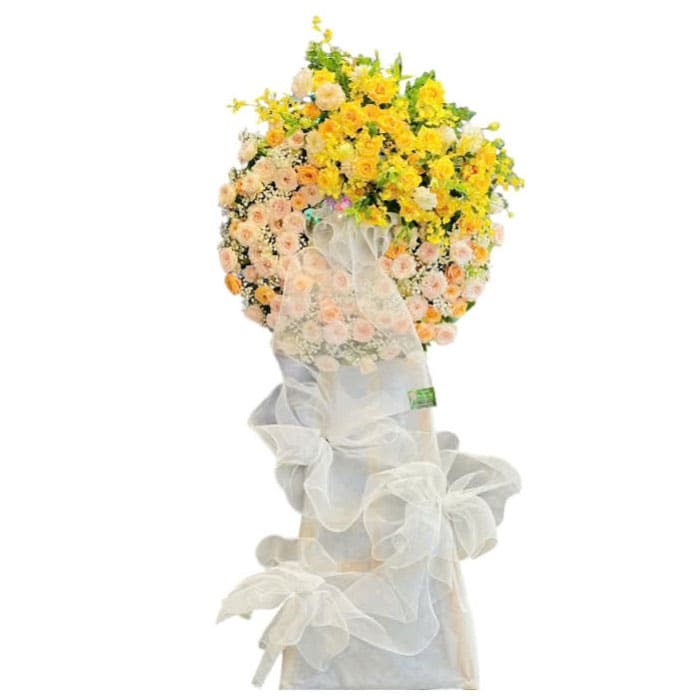 Kệ Hoa Chúc Mừng 95
